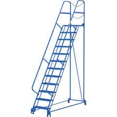 Maintenance Ladder 12 Step Grip Strut - Exact Tool & Supply