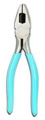 #3048 Comfort Grip Handles 8-1/2'' Long Linesman Pliers - Exact Tool & Supply