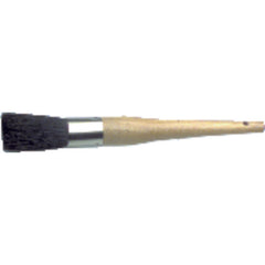 1″ × 5/8″ - Black China Bristle Oval Chip & Oil Industrial Hand Brush - Exact Tool & Supply