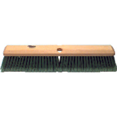 18″ - Maroon Heavy Perma Sweep Broom With Handle - Exact Tool & Supply