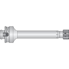 STD ARBOR 003 SERIES MOD SHK ALVAN REPLACEABLE HEAD MANDREL - Exact Tool & Supply
