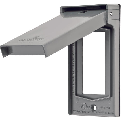 Weather Resistant Cover - Vertical - Gray - Exact Tool & Supply