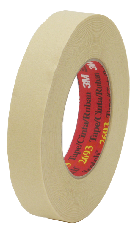 List 2693 3" x 60 yds - High Performance Masking Tape - Exact Tool & Supply