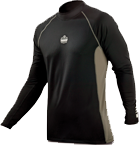 Core Perfomance Workwear Shirt - Series 6415 - Size 2XL - Black - Exact Tool & Supply