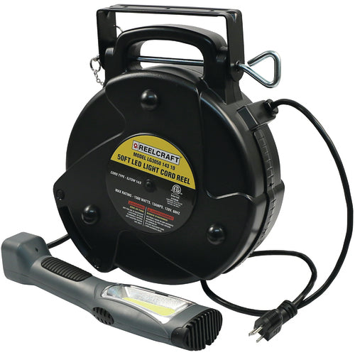 Cord Reel, Quad Tap Outlet - Exact Tool & Supply