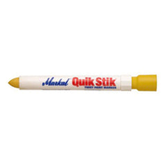 Quik Stik Marker - Model 61053 - Yellow - Exact Tool & Supply