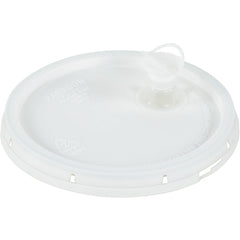 Spout-Top Lid W/Tear Tab-2 Gallon White - Exact Tool & Supply