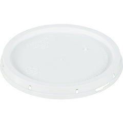 Tear-Tab Lid For 2 Gallon Pail White - Exact Tool & Supply
