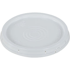 ‎Tear-Tab Lid For 3.5 - 5 - 6 Gal White - Exact Tool & Supply