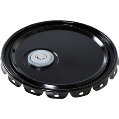 Un Rated Spout Top Steel Lid 5 Gal Black - Exact Tool & Supply