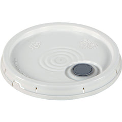 Un Rated Spout Top Plastic Lid 5 Gal Wt - Exact Tool & Supply