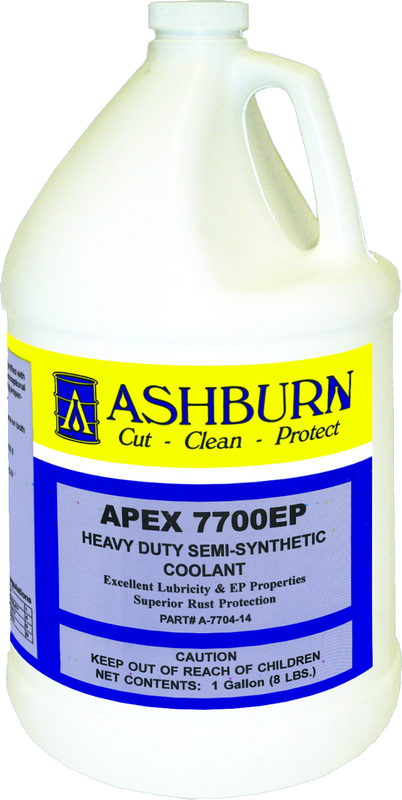 Apex Heavy Duty Biostable Semi-Synthetic Coolant - #A-7703-14 - 1 Gallon - Exact Tool & Supply