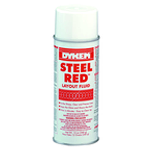 Layout Fluid - Aerosol - Red - 12.0 oz - Exact Tool & Supply