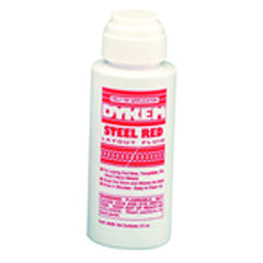 Layout Fluid - Felt Tip - Red - 2.0 oz - Exact Tool & Supply