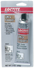 5920 Copper High Temp RTV Silicone - 11 oz - Exact Tool & Supply