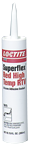 SuperFlex Red Hi-Temp RTV Silicone - 11 oz - Exact Tool & Supply