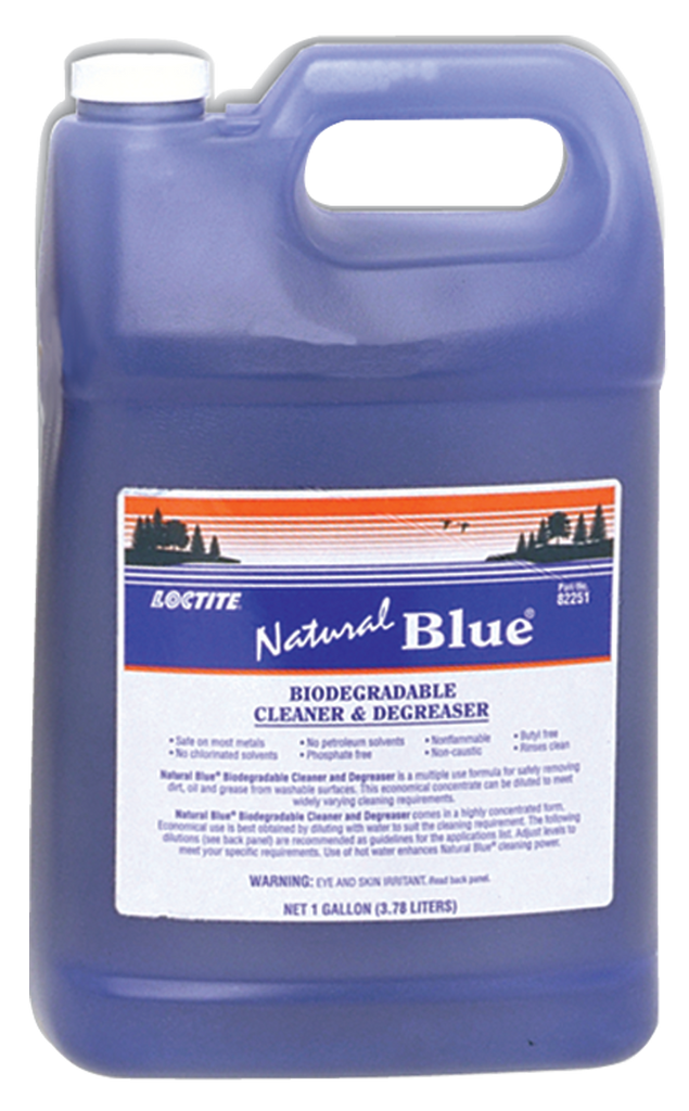 Natural Blue Cleaner and Degreaser - 1 Gallon - Exact Tool & Supply