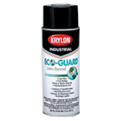 Industrial Eco-Guard Latex Spray Paint Gloss Black - Exact Tool & Supply