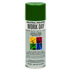 Work Day Aerosol Enamel Paint Green - Exact Tool & Supply