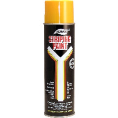 20oz Solvent Based Striping Spray Paint Traffic Yellow - Exact Tool & Supply