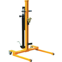 Low-Profile Hydraulic Drum Truck 600 lb - Exact Tool & Supply