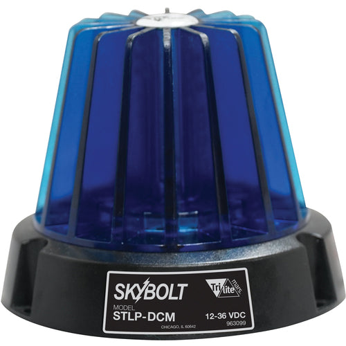 Light - Magnet Mount - Round4″H - Flash Safety - Blue - Exact Tool & Supply