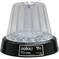 Light - Magnet Mount - Round4″H - Flash Safety - Clear - Exact Tool & Supply