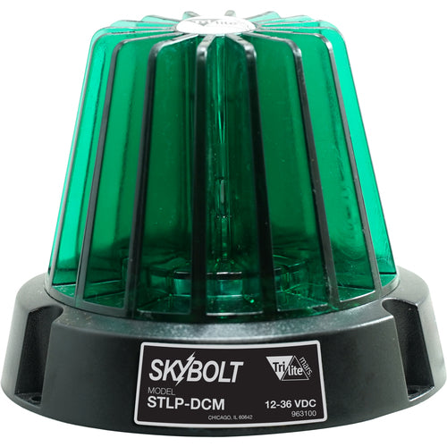 Light - Magnet Mount - Round4″H - Flash Safety - Green - Exact Tool & Supply