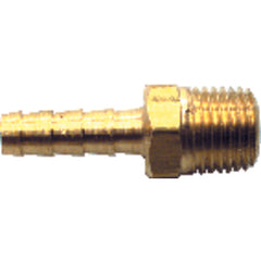 Model B0608–3/8″ Hose Inside Diameter; 1/2″ MPT Thread - Hose Barb - Exact Tool & Supply