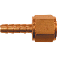 Model FR0606-P100–3/8″ Hose Inside Diameter–3/8″ FPT Thread - Hose Barb - Exact Tool & Supply