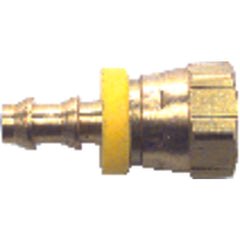 Model LSM0808–1/2″ Hose Inside Diameter–1/2″ MPT Thread - Swivel Hose Barb - Exact Tool & Supply