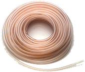 #PV086100 - 1/2 OD - Clear Polyvinyl - Tubing-100 Feet per Reel - Exact Tool & Supply