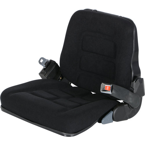 Industrial Forklift Cloth Seat-Seat Belt - Exact Tool & Supply