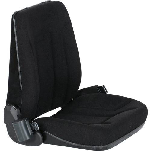 Deluxe Forklift Cloth Seat W/Seat Belt - Exact Tool & Supply