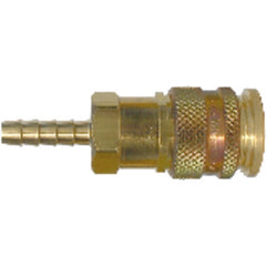 Model 1106–1/4″ Hose Barb–1/4″ Body Size - Megaflow High Flow Connector - Exact Tool & Supply