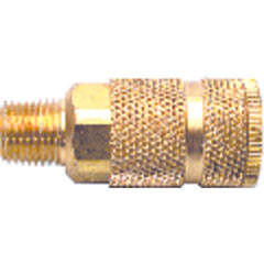 Model 145–3/8″ MPT–1/4″ Body Size - Aro Interchange Coupler - Exact Tool & Supply
