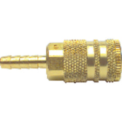 Model 143–1/4″ Hose Barb–1/4″ Body Size - Aro Interchange Coupler - Exact Tool & Supply