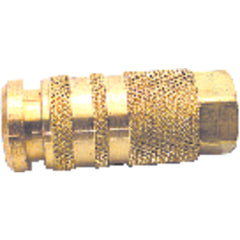 Model 15C90B6F–3/8″ FPT–1/4″ Body Size - Automatic Combo Coupler - Exact Tool & Supply