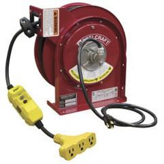 CORD REEL TRIPLE OUTLET GFCI - Exact Tool & Supply