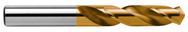 1/2 Dia. X 3-3/4 OAL - Short-length-Drill -TiN Coated - Exact Tool & Supply