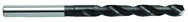 23/64 Dia. - 6-3/4" OAL - Long Length Drill - Black Oxide Finish - Exact Tool & Supply