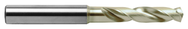 0.88mm Dia. X 38mm OAL- Stub-Powder Metal- HSCO-Drill -TiN+TiCN Coated - Exact Tool & Supply