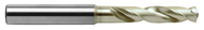 9.8mm Dia. x 93mm OAL Stub-Powder Metal- HSCO-Drill  -TiN+TiCN Coated - Exact Tool & Supply