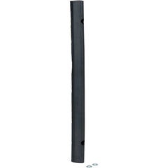 E x truded Rubber Fender Bumper 24 × 2 × 1.75 - Exact Tool & Supply