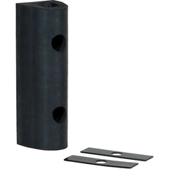 E x truded Rubber Fender Bumper 12 × 4.25 × 4 - Exact Tool & Supply