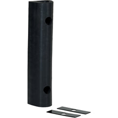 E x truded Rubber Fender Bumper 18 × 4.25 × 4 - Exact Tool & Supply