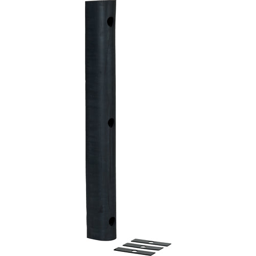 E x truded Rubber Fender Bumper 36 × 4.25 × 4 - Exact Tool & Supply