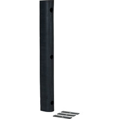 E x truded Rubber Fender Bumper 36 × 4.25 × 4 - Exact Tool & Supply