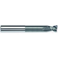 1/2X4 OAL 2FL .060R EM-UNC(P) - Exact Tool & Supply