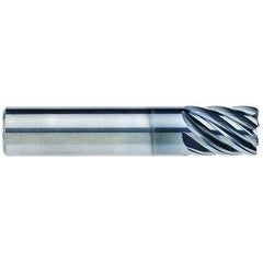 1/2" Dia. - 5/8" LOC - 2-1/2" OAL - .060 CR 7FL Carbide End Mill - AlCrNx - Exact Tool & Supply